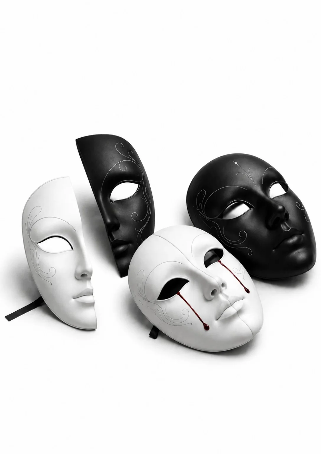 Máscaras oficiais do universo Dr. Halt Persona